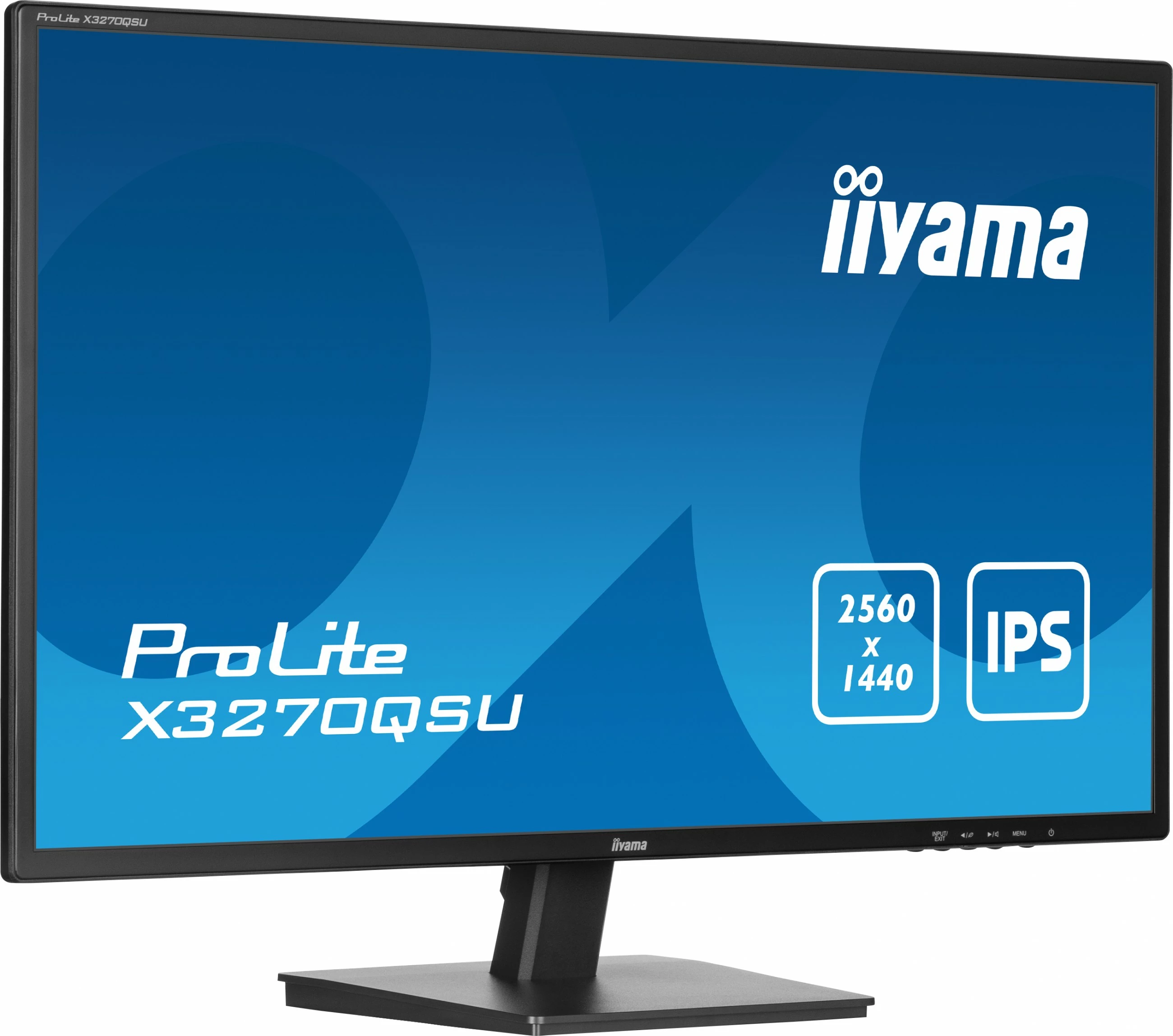 32" širok Quad HD monitor iiyama ProLite X3270QSU-B1, 2560 x 1440, LED, črn