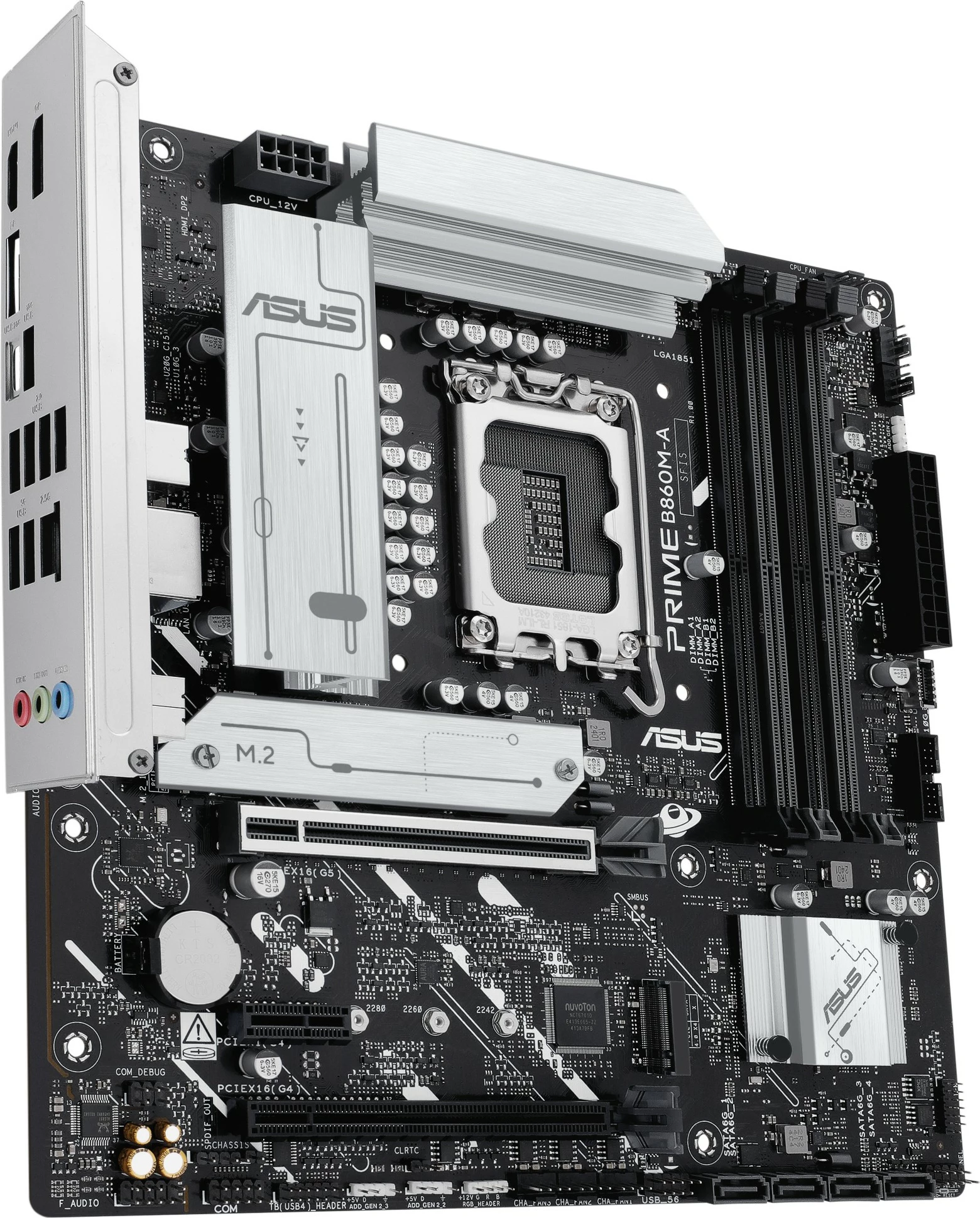 Matična plošča ASUS PRIME B860M-A-CSM, LGA1851, micro ATX