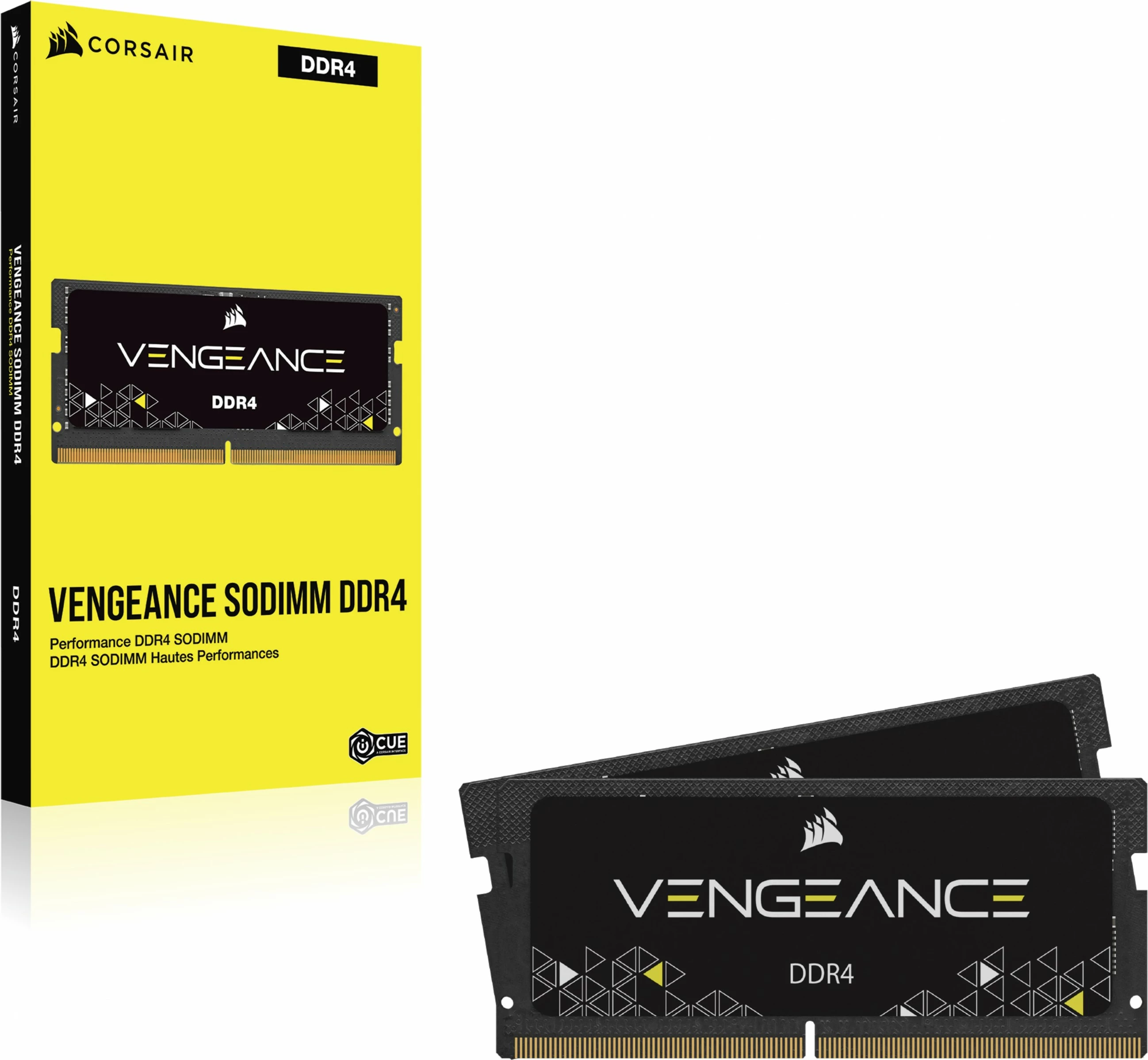 RAM pomnilnik Corsair Vengeance 16 GB (2x8 GB) DDR4 SO-DIMM 2666 MHz, črn