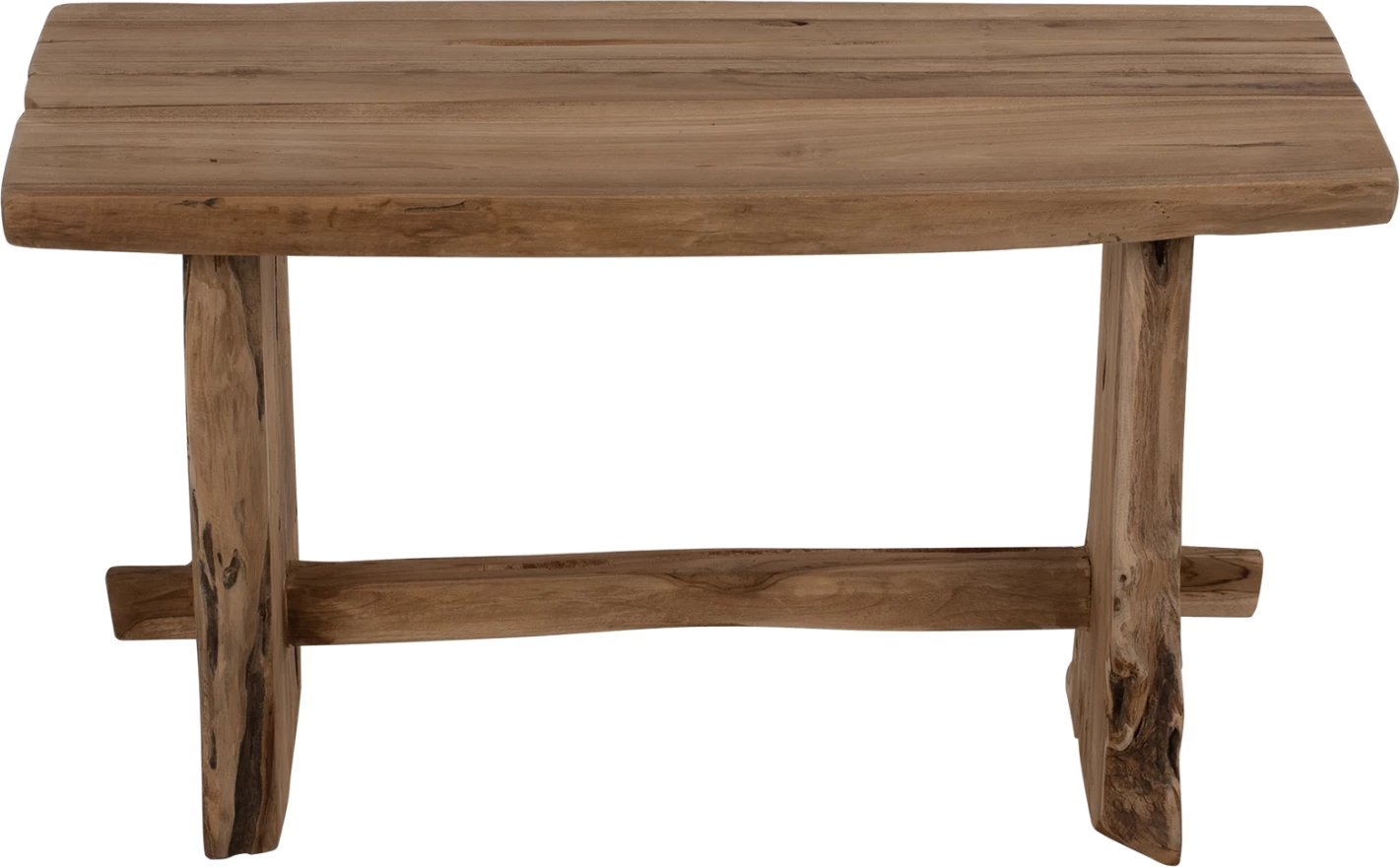 Klop FH9347 iz masivnega tikovega lesa naravne barve 80x40x45