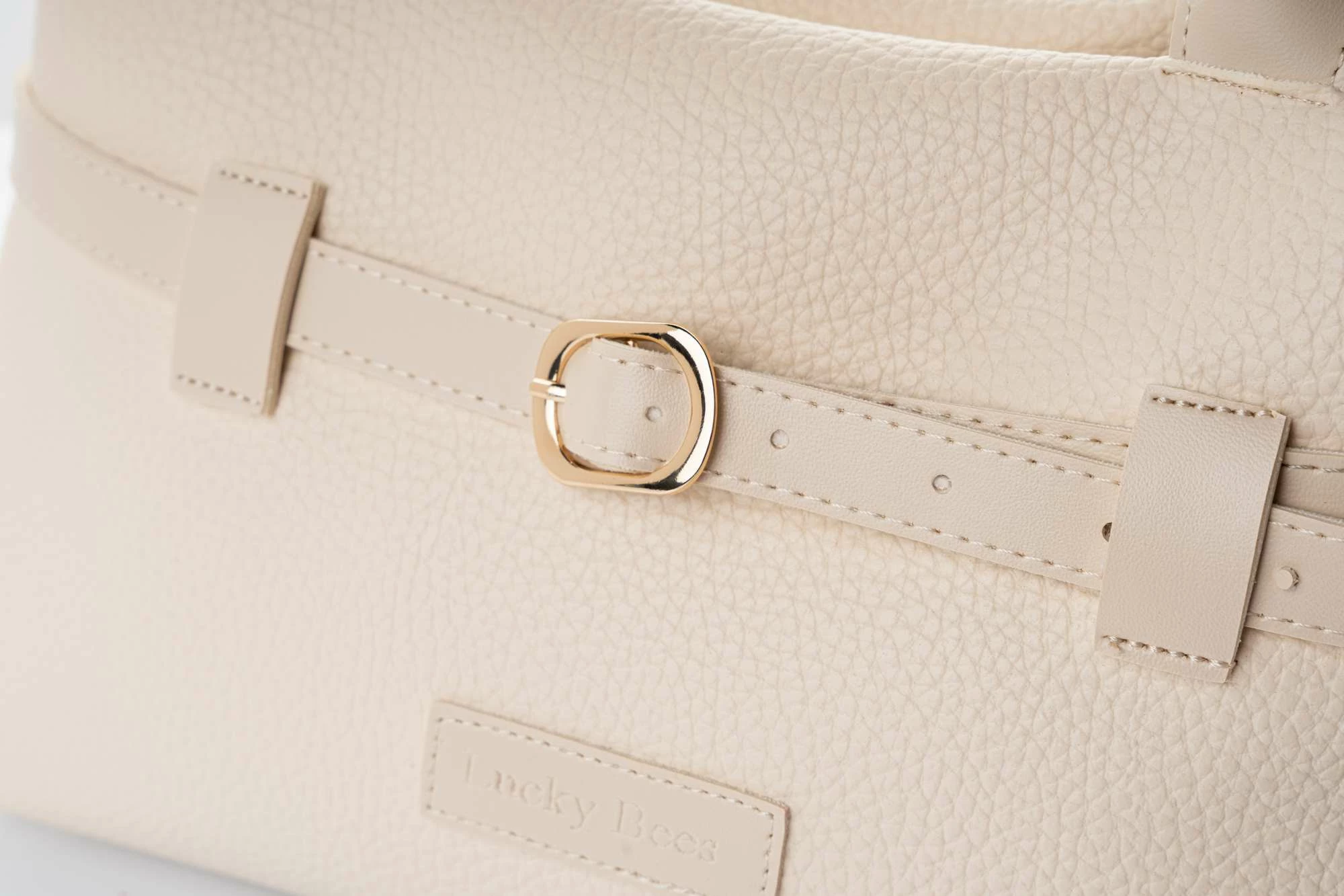 Torba čez ramo Grace Mini, Lucky Bees, kremna