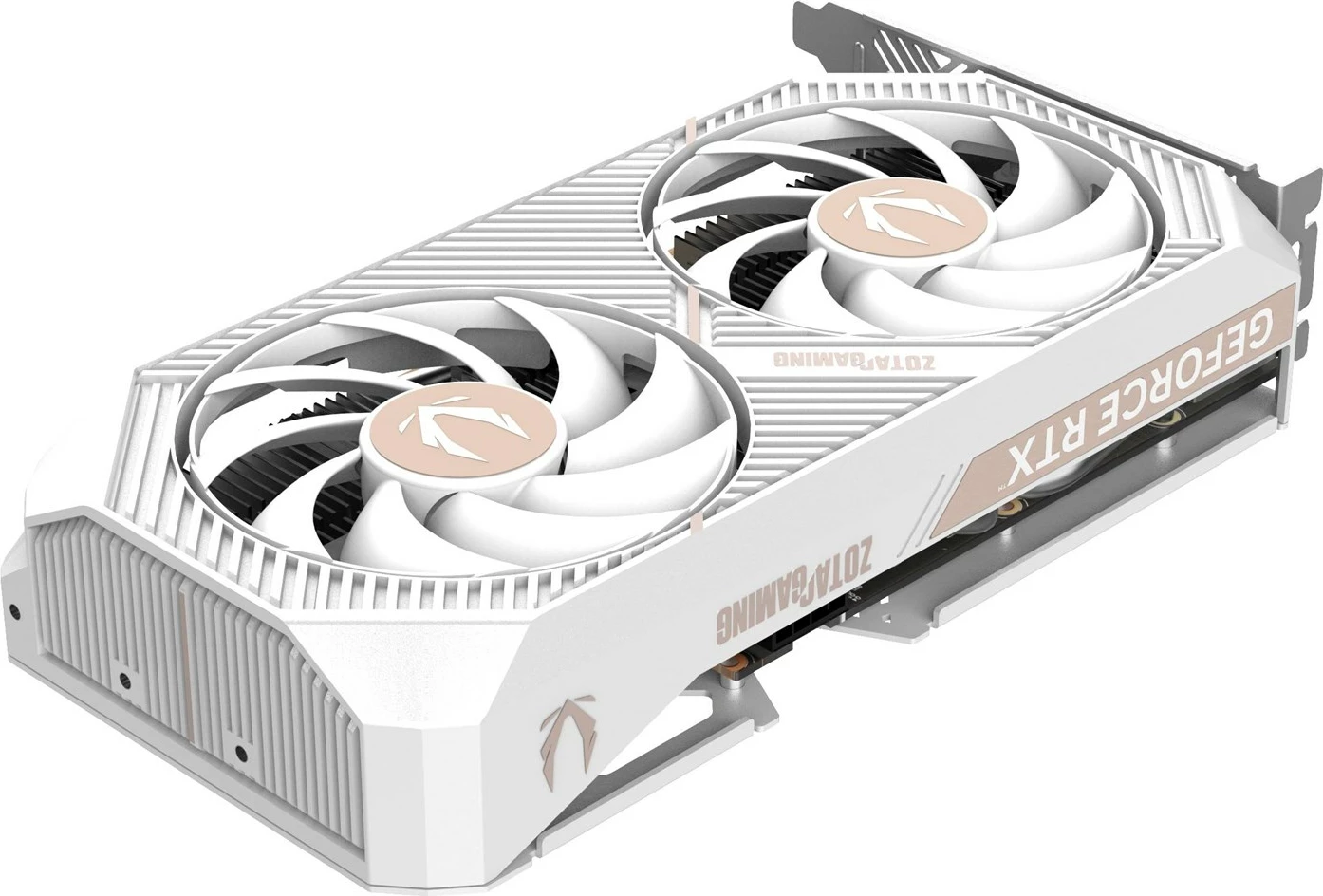 Grafična kartica ZOTAC GAMING GeForce RTX 5050 Twin Edge OC, 8 GB GDDR6, bela