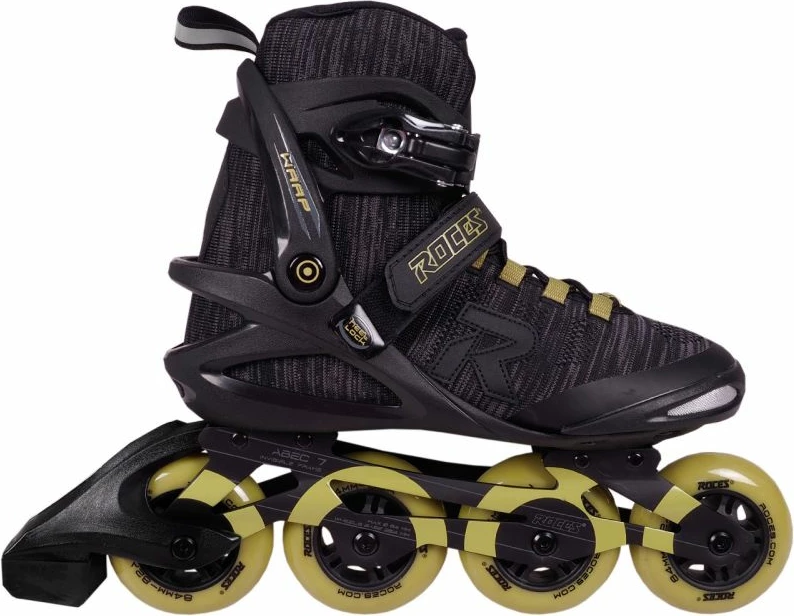 Rolke za moške Roces Warp Thread Tif, črno-zeleno