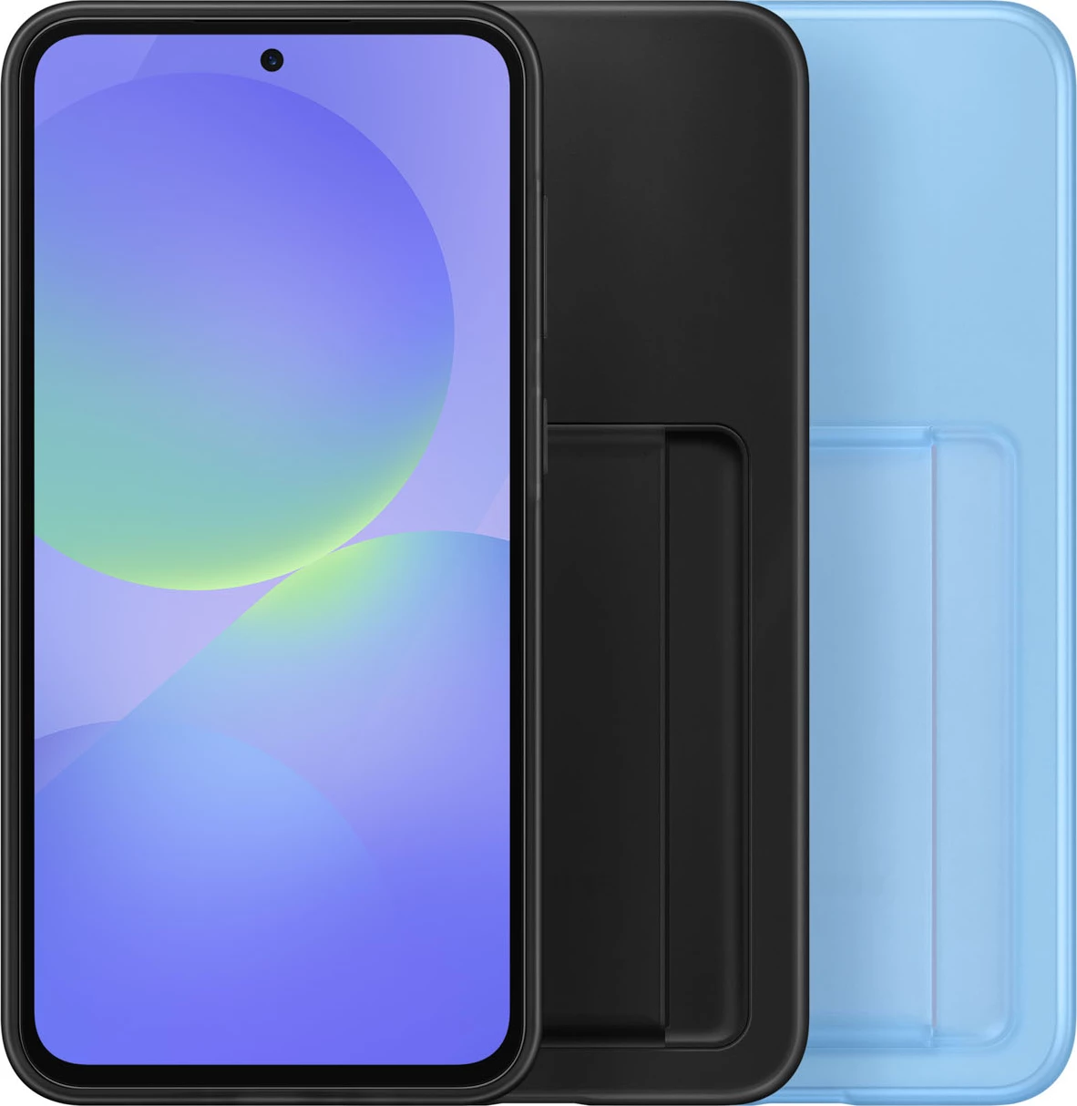 Ovitek z žepi za kartice Samsung EF-OA366TBEGWW za Galaxy A36 5G, črn