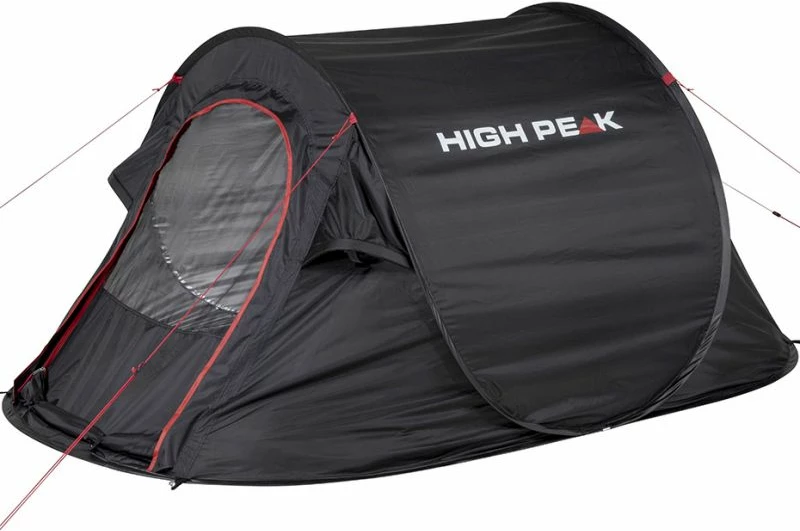 Šotor za kampiranje/na prostem High Peak Vision 3, črn