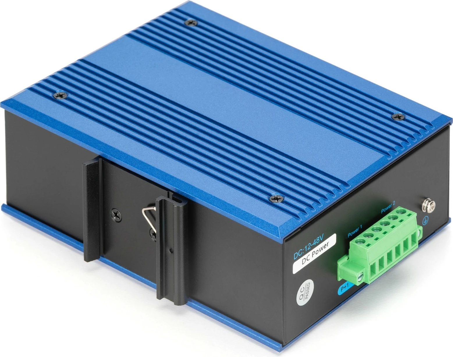 Industrijski stikalo Digitus DN-651151, 8x PoE priključkov, 2x SFP, Gigabit, kovinsko, IP40