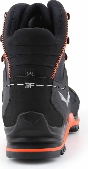 Gorske tekaške čevlje Salewa Mtn Trainer GTX MID, črno-oranžni