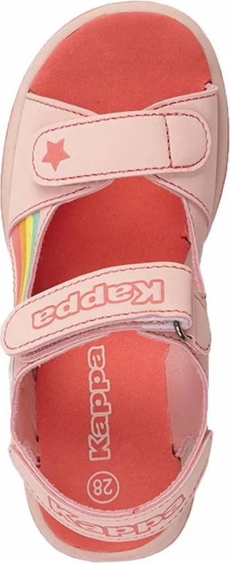 Sandali za deklice Kappa, rdeči