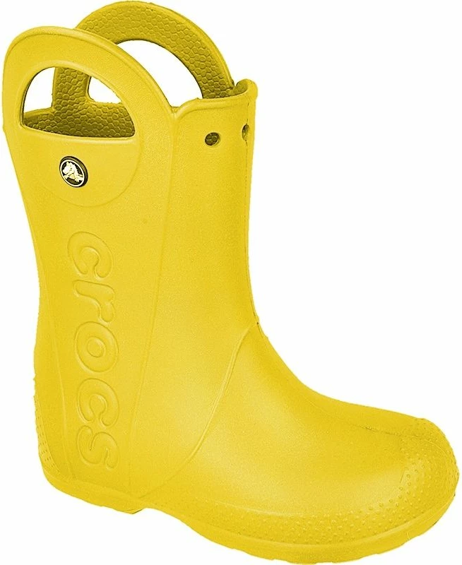 Otroške škornje Crocs, rumene