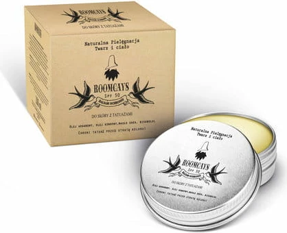Balzam za tetovirano kožo za moške ROOMCAYS SPF50, 100 ml