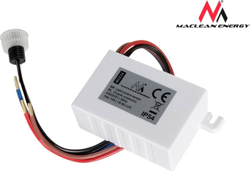 Zunanji senzor mraka Maclean MCE34, 2000 W, bel