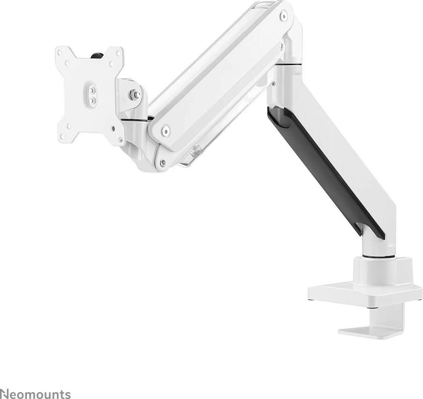 Krojni nosilec za monitor za mizo Neomounts NM-D775WHITEPLUS, objemka/oplevinka, 18 kg, 10"-49", 100 x 100 mm, bel