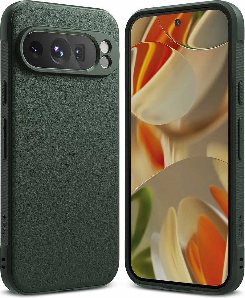Ovitek Ringke Onyx za Google Pixel 9 Pro XL, zelen