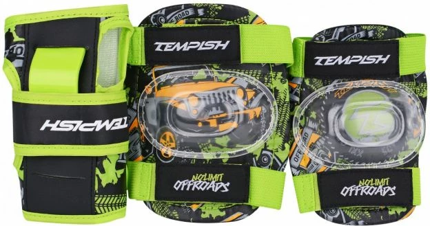 Otroški rolerji Tempish za deklice, črni in zeleni