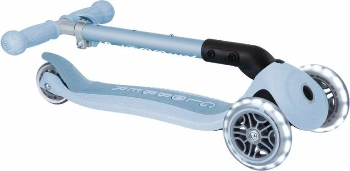 Otroški skiro, Globber Junior Foldable Lights ECOlogic, pastel