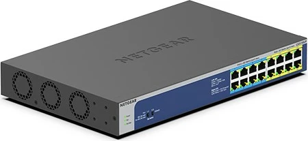 Gigabit Ethernet stikalo NETGEAR GS516UP, PoE, za vgradnjo v rack
