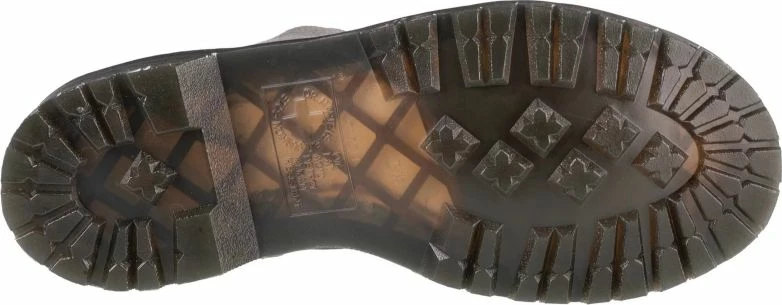 Kopežne čevlji Dr. Martens, ženski, siva