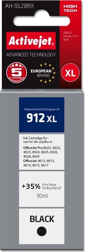 Zamenljiv toner Activejet AH-912BRX za tiskalnike HP