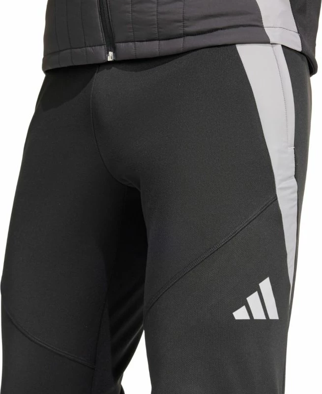 Hlače za moške adidas, črne