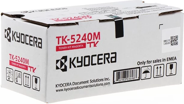 Toner kartuša Kyocera TK-5240M, 1T02R7BNL0, zmogljivost približno 3000 strani, magenta