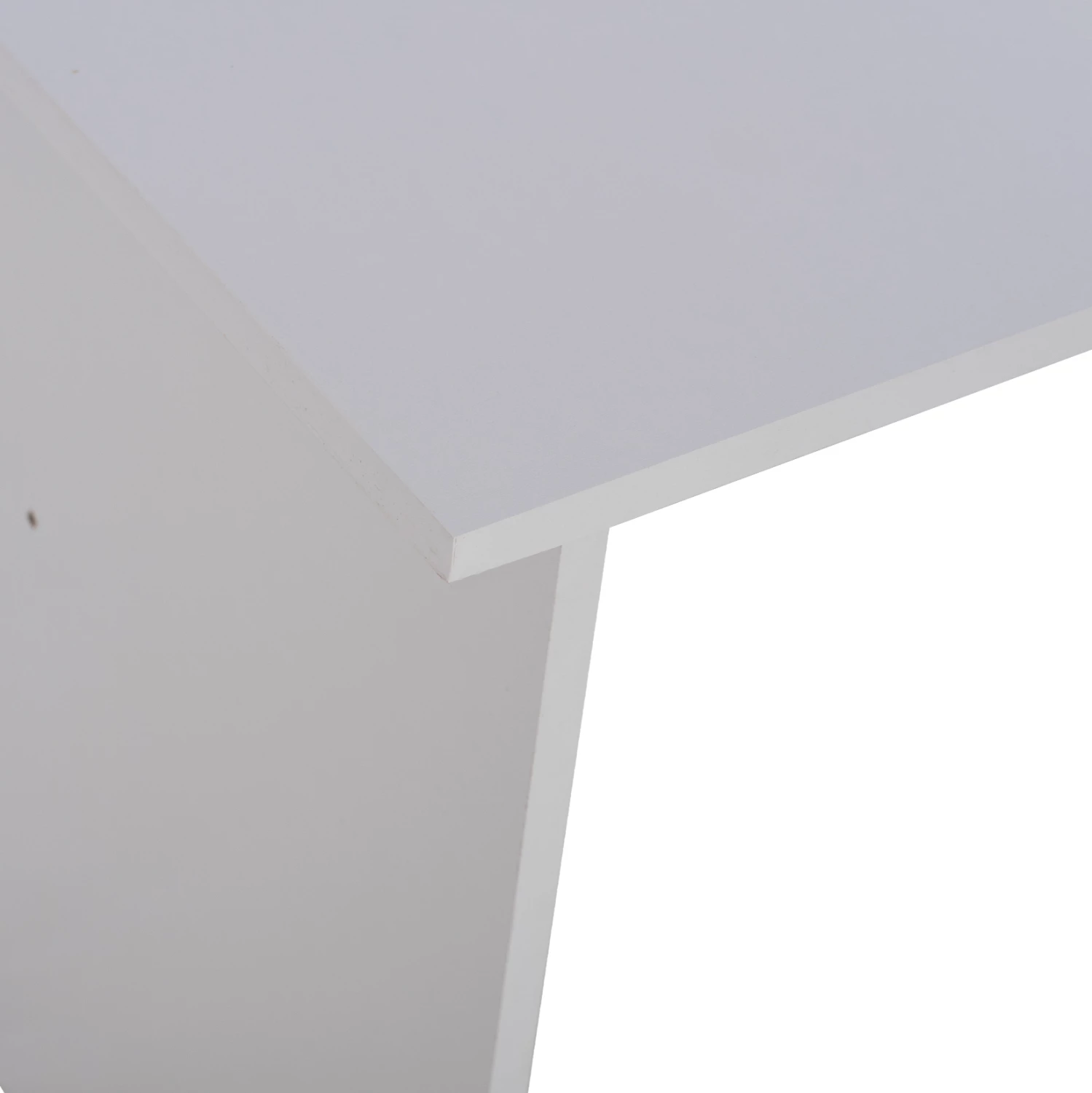 Pisalna miza iz melamina ENSLEY FH2029.05 s 3 predali bela 120x60x76 cm