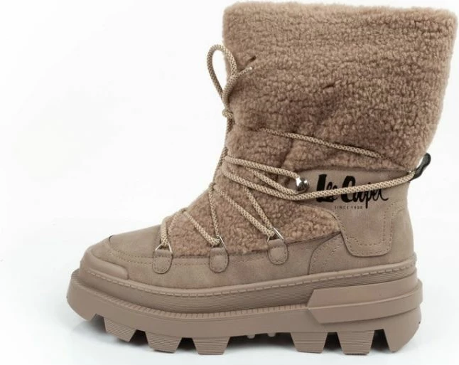 Čizme za ženske Lee Cooper, krem