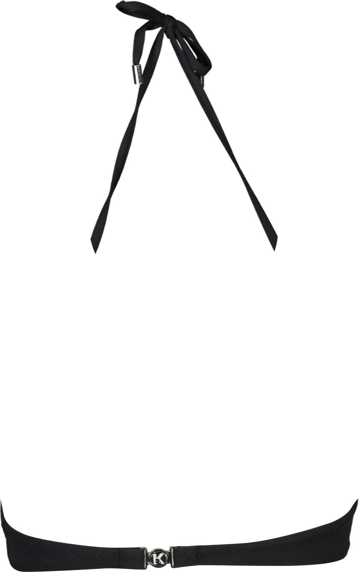 Bikini KARL LAGERFELD BEACHWEAR za ženske, črni