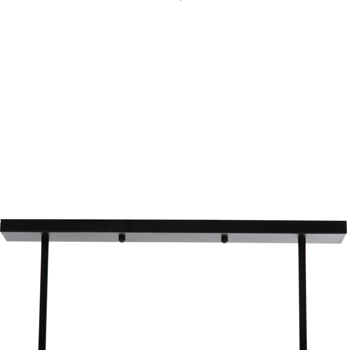 Stropna viseča svetilka FH4179 črna kovina 4-delna 78x30,5x26H cm