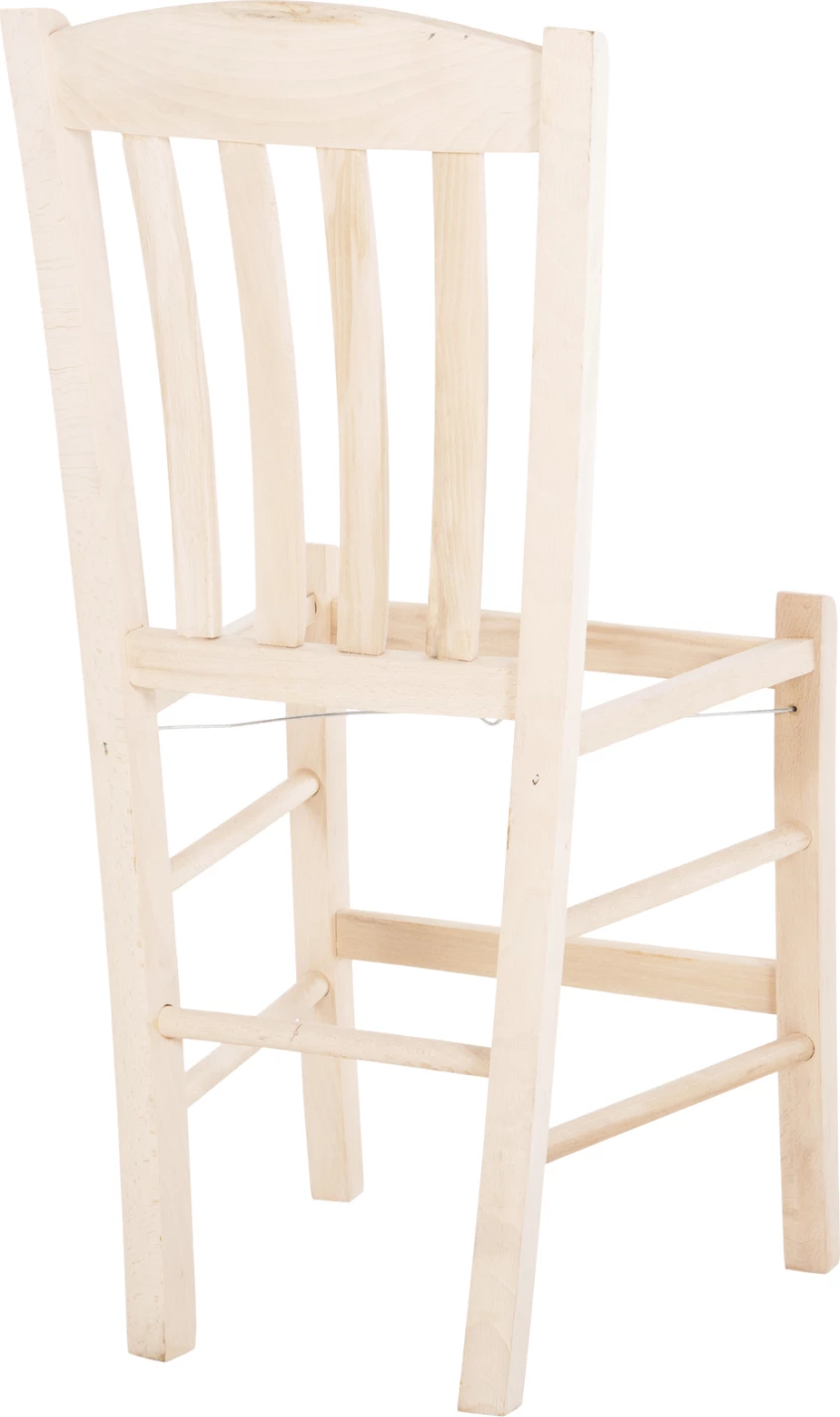 Stol MONTE FH5588.02 iz bukovega lesa impregniran-nepobarvan 40x41x87Hcm. Samo okvir