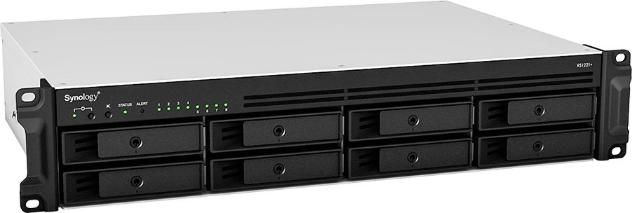 NAS Rack (2U) Synology RackStation RS1221+, Ryzen Embedded, 4 GB