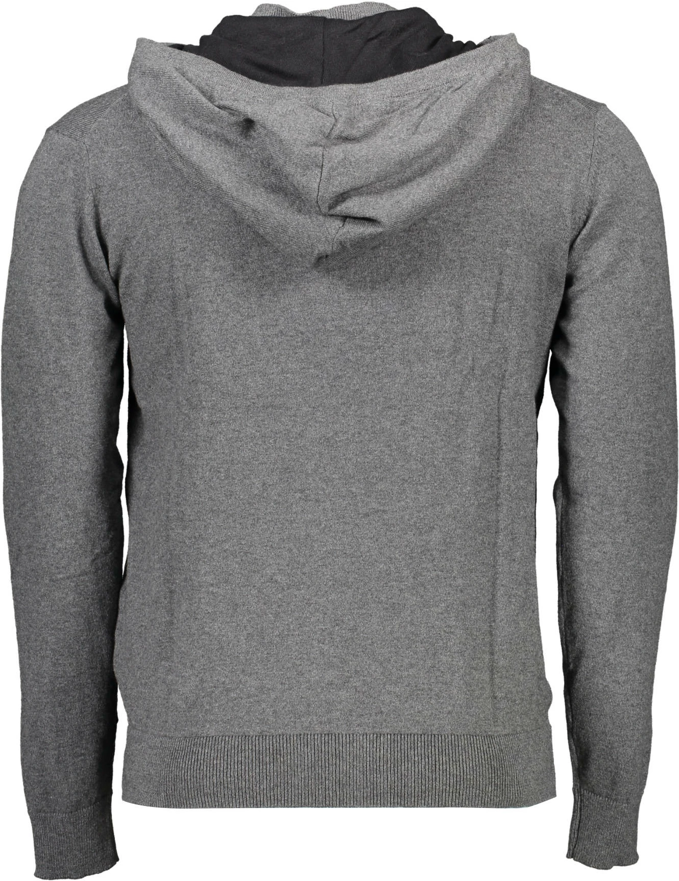 Pletenina s kapuco U.S. POLO, za moške, siva