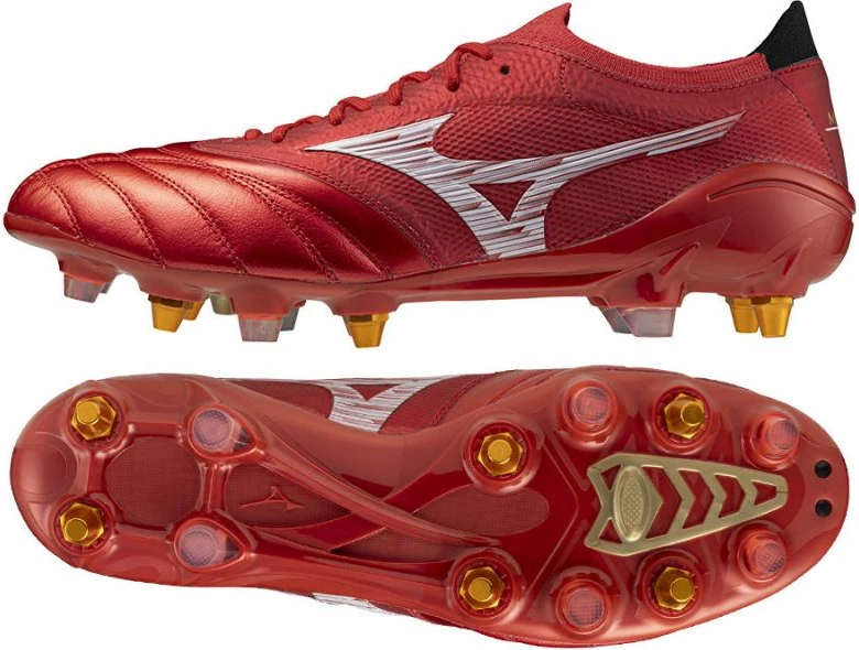 Futbalske superge Mizuno Morelia Neo IV Beta Japan Mix, rdeče, moške