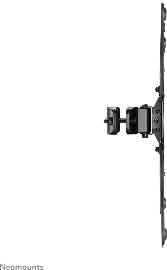 Stenski nosilec za TV Neomounts FL40-430BL14, montaža na drog, 32–55 palcev, jeklo, črn