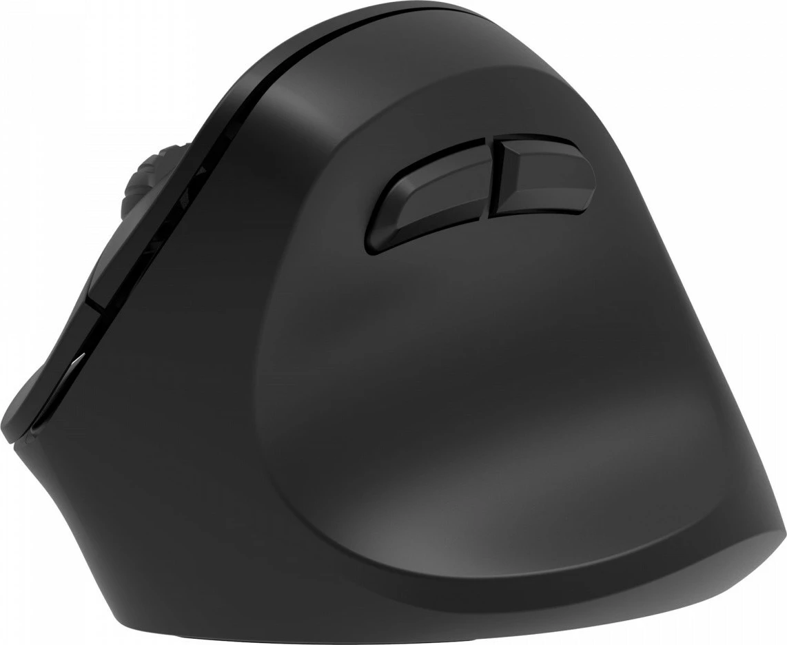 Ergonomska brezžična miška za desno roko YENKEE YMS 5060, 2400 DPI, črna