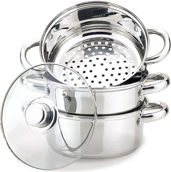 Parna lonec, 3 L, 20 cm, nerjaveče jeklo Maestro MR-2900-20