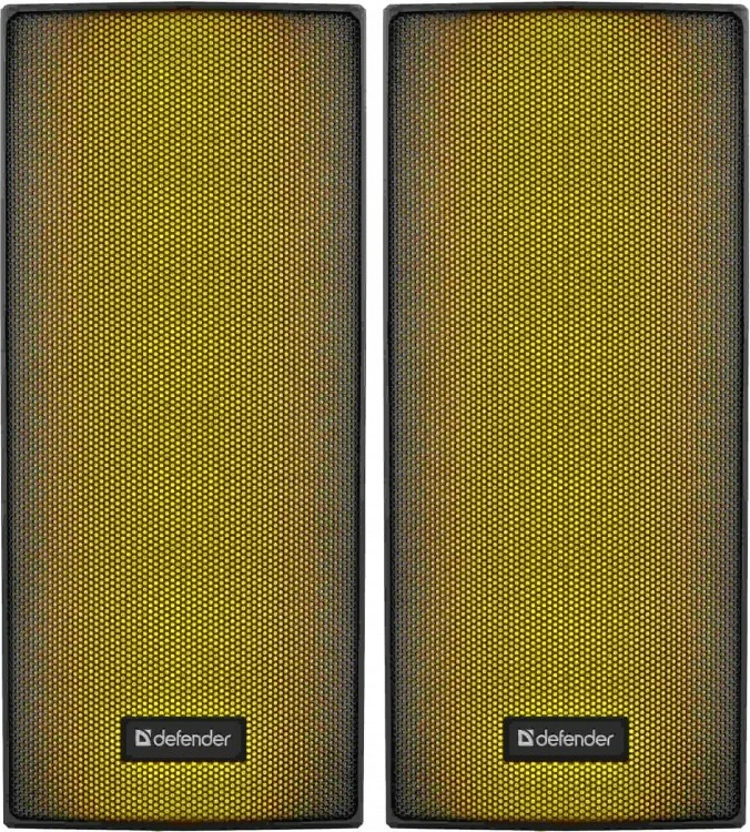 Zvočniki za računalnik Defender Spitfire 2.0, Bluetooth, 6 W, LED, črni (komplet)