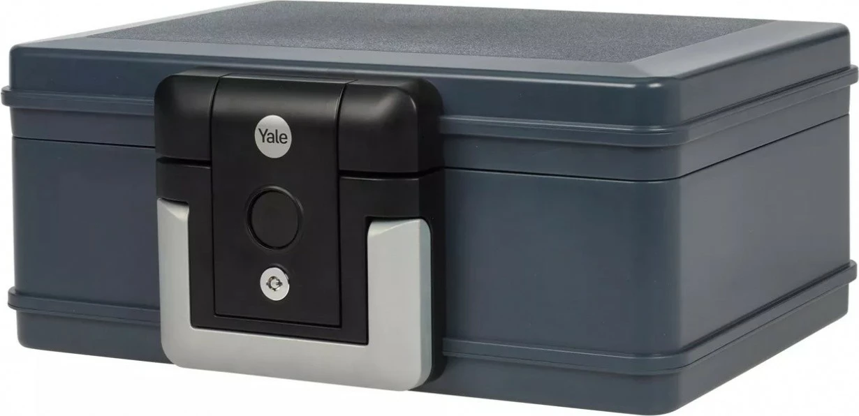 Ognjevarna mala kaseta YALE HOME YFC/154/KB1, 5 L, siva