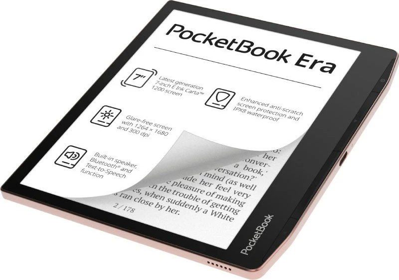 7-palčni e-bralnik Pocketbook Era 16GB, Stardust Silver
