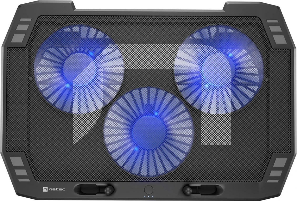 Hlajenje stojalo za prenosnik Natec, 15,6'' / 17'', črno