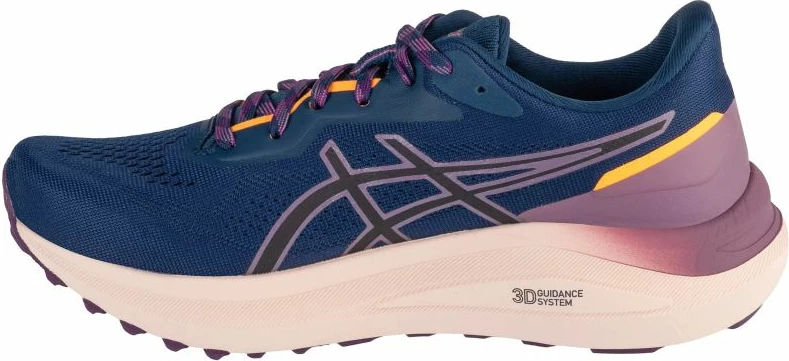 Tekstilno-sintetični tekaški copati Asics GT-1000 13 GTX, ženski, modri