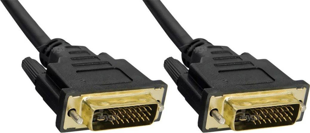 Tanjši DVI-D kabel Akyga AK-AV-06, 1,8 m