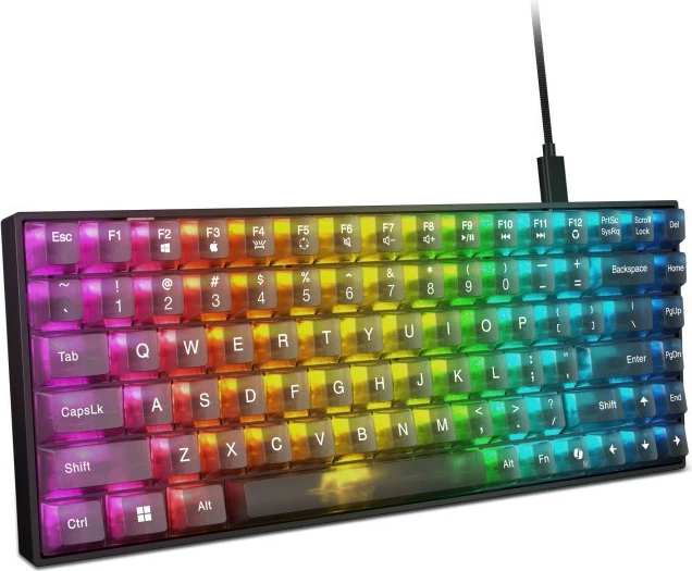 Mehanska tipkovnica Lenovo Legion K510 Mini Pro Gaming, RGB LED, z žico, QWERTY