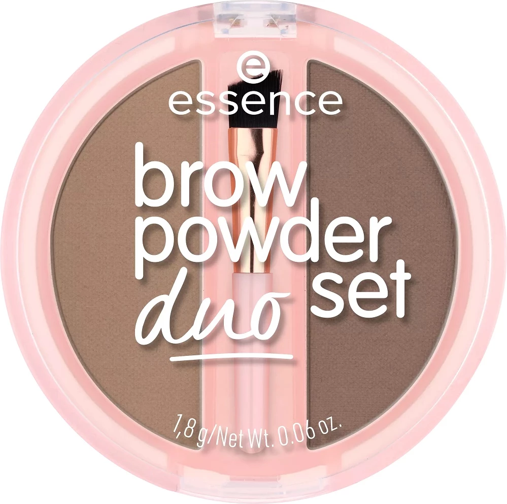 Puder za obrvi Essence Brow Powder Duo 01 Light za ženske 1,8 g