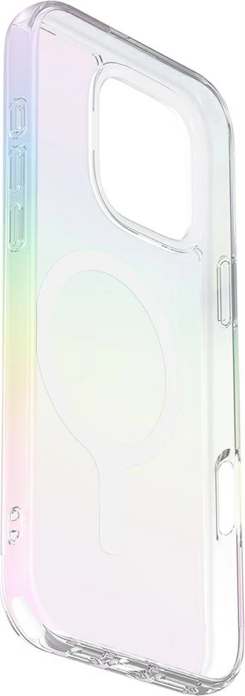 Holografska večbarvna zaščita za iPhone 16 Pro UNIQ Iridescia Magclick Charging