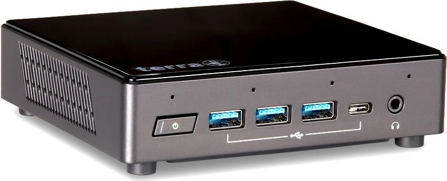 Mini računalnik Terra PC-MICRO 3100 SILENT GREENLINE, črn