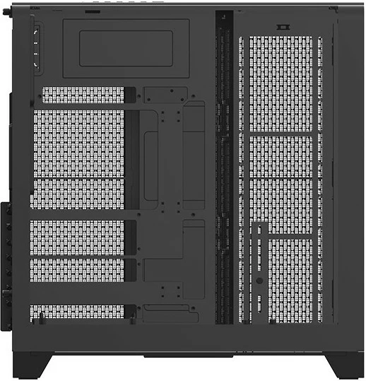 Računalniško ohišje Thermaltake View 390 Air, Midi Tower, kaljeno steklo, črno, RGB