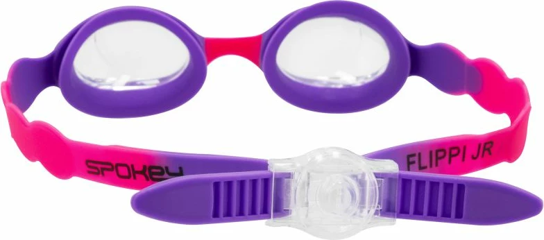 Plavalna očala za otroke Flippi Jr, Spokey, vijolične in rožnate