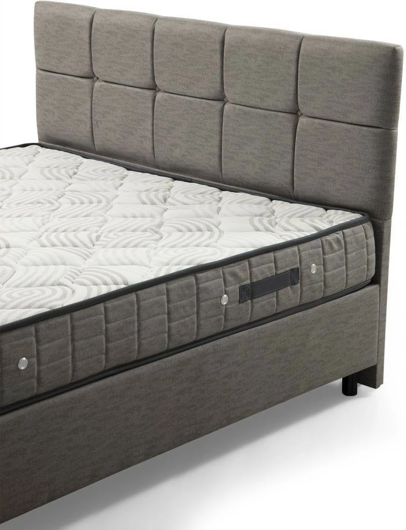 Enojni set vzmetnice, podlage in vzglavja Skye Decor, 120 x 200, svetlo siva