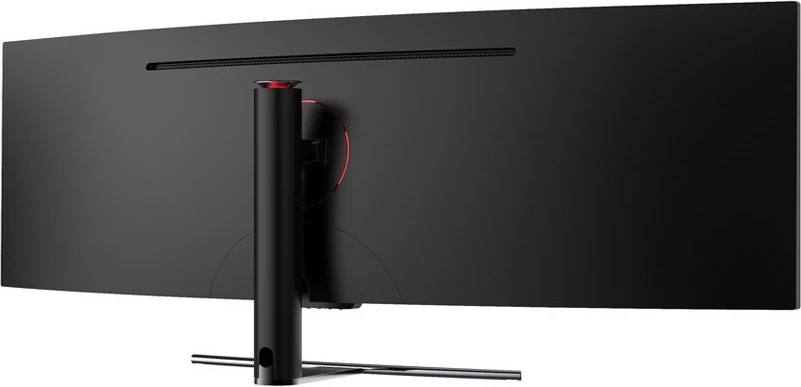 Ukrižen zaslon 49" QLED UltraWide Full HD, LC-Power LC-M49-DFHD-144-C-Q, črn