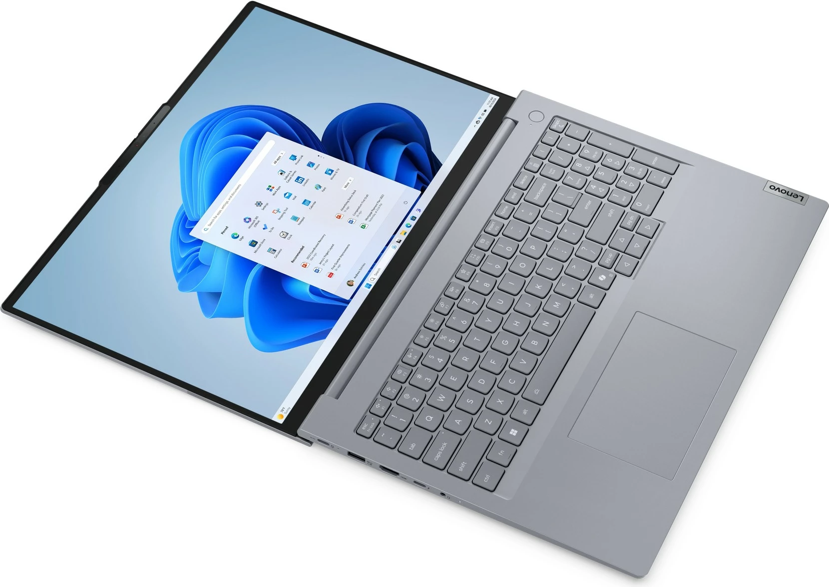 Prenosnik z velikim zaslonom Lenovo ThinkBook 16 G8 IAL, Intel Core Ultra 5, 16GB RAM, 512GB SSD, Arctic Grey